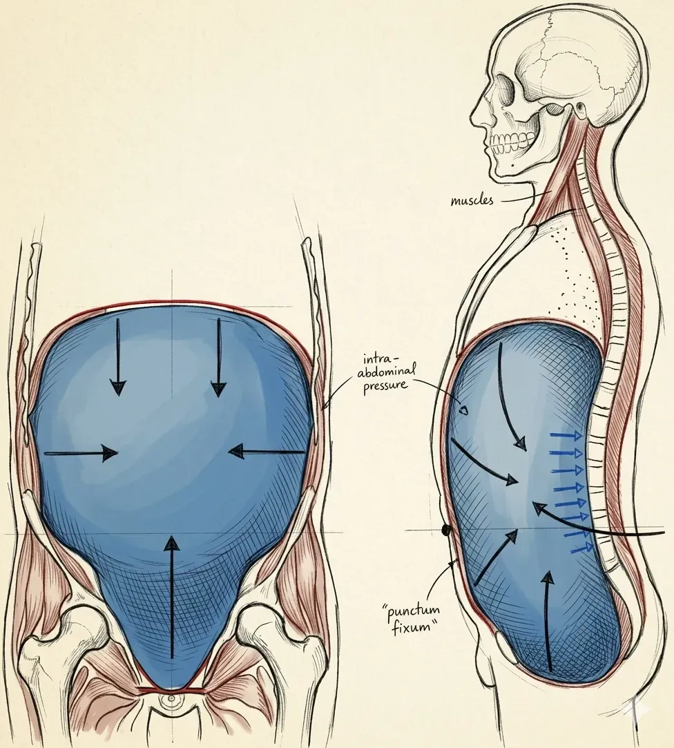 Diaphragm, Breathing, and Intra-Abdominal Pressure