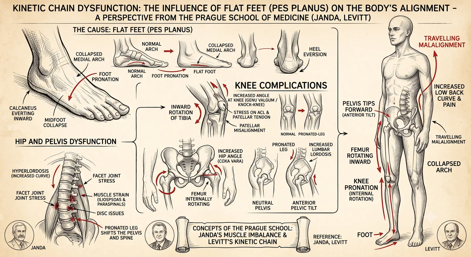 Body alignment and how it affects pain